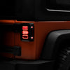 Raxiom 07-18 Jeep Wrangler JK LED Tail Lights- Black Housing (Smoked Lens)