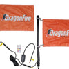 DragonFire Racing 2Ft Spiral Led Whip - Black