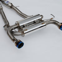 Invidia 2022+ Nissan Z 70mm Gemini Cat Back Exhaust - Rolled TI Tips