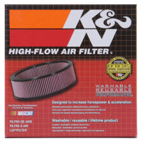 K&N Custom Racing Assembly - Round Tapered - Red 1.375in Neck Flange - 2.25in Over Height