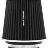 Spectre Adjustable Conical Air Filter 5-1/2in. Tall (Fits 3in. / 3-1/2in. / 4in. Tubes) - Black