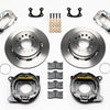 Wilwood Forged Dynalite P/S Park Brake Kit Polish Small Ford 2.50in Offset