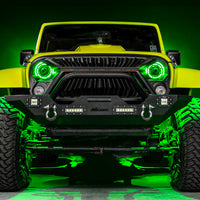 ORACLE Lighting 0718 Jeep Wrangler JK Oculus 7in ColorSHIFT BiLED Projector Headlights SEE WARRANTY