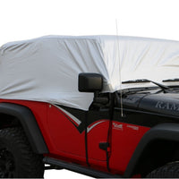 Rampage 2007-2018 Jeep Wrangler(JK) Cab Cover Multiguard - Silver