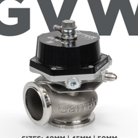 Garrett GVW-50 50mm Wastegate Kit - Black