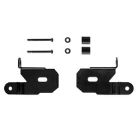 KC HiLiTES 18-19 Jeep Wrangler JL A-Pillar Light Mount Bracket Set (Pair) - Black