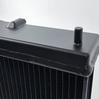 CSF Nissan R33 Skyline GT-R/GTS Full Billet Aluminum High-Performance Radiator - Black