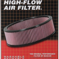 K&N 2-5/8in Flange 7in Diameter 3in Height Round Air Filter Assembly w/ Vent