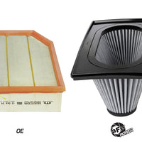 aFe Magnum FLOW PRO DRY S Inverted Air Filter 18-19 Jeep Wrangler (JL) I4-2.0L(t)