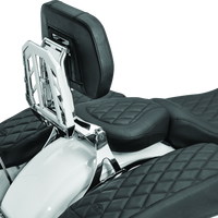 Kuryakyn Neo Driver & Passenger Backrest Chrome