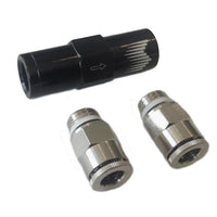 Snow Performance High Flow Water Check Valve Quick-Connect Fittings (For 1/4in. Tubing)