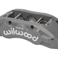 Wilwood Caliper-TX6R- L/H - Clear 2.00/1.88/1.88in Pistons 1.38in Disc