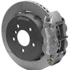 Wilwood 95-99 E36 M3 BMW Forged Narrow Superlite 4R Rear Big Brake - Gray