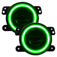 Oracle Jeep Wrangler JK/JL/JT High Performance W LED Fog Lights - Green SEE WARRANTY