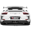 Akrapovic 2018 Porsche 911 GT3 (991.2) Slip-On Race Line (Titanium) w/Titanium Tail Pipe Set