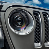 Oracle Oculus Bi-LED Projector Headlights for Jeep JL/Gladiator JT - Matte Blk - 5500K SEE WARRANTY