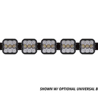 Diode Dynamics SS5 Sport Universal CrossLink 7-Pod Lightbar - Yellow Driving