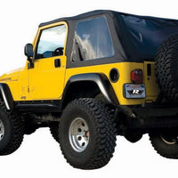 Rampage 1997-2006 Jeep Wrangler(TJ) Excludes LJ Unlimited Frameless Soft Top Kit - Black Diamond