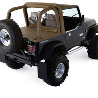 Rampage 1997-2002 Jeep Wrangler(TJ) Roll Bar Pad & Cover Kit - Black Denim