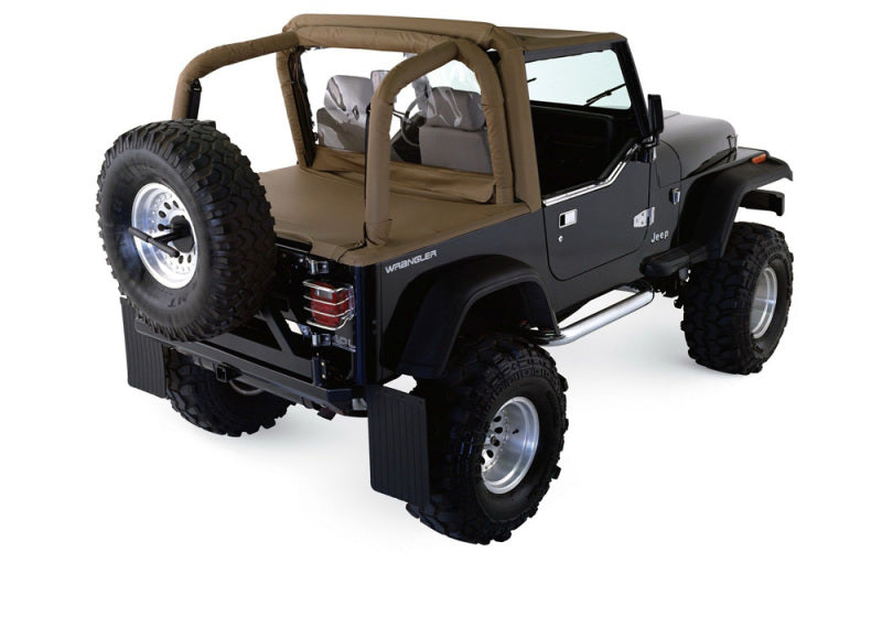 Rampage 1997-2002 Jeep Wrangler(TJ) Roll Bar Pad & Cover Kit - Black Denim