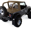 Rampage 1997-2002 Jeep Wrangler(TJ) Roll Bar Pad & Cover Kit - Black Denim