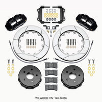 Wilwood Narrow Superlite 4R Rear Kit 14.00in 2007-up Jeep JK w/Lines