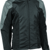 Speed and Strength Mad Dash Jacket Black/Grey Womens - 2XL