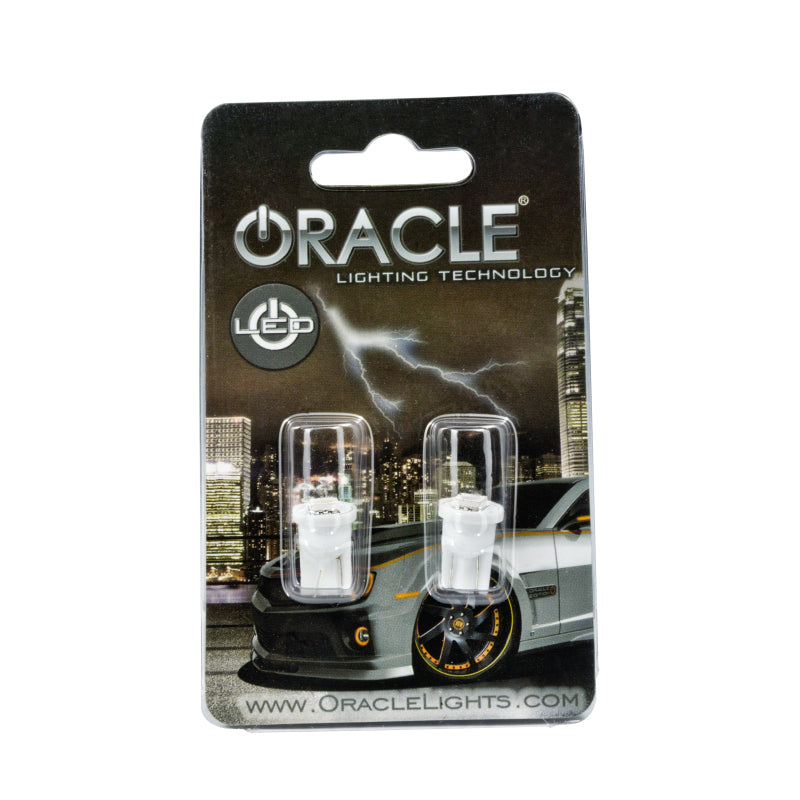 Oracle T10 1 LED 3-Chip SMD Bulbs (Pair) - Green SEE WARRANTY