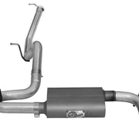 aFe Scorpion Exhaust System Cat Back 2.5in Aluminized Hi-Tuck 07-18 Jeep Wrangler JK V6 3.6/3.8L