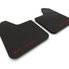 Rally Armor Universal UR Black Mud Flap Red Logo - Pair