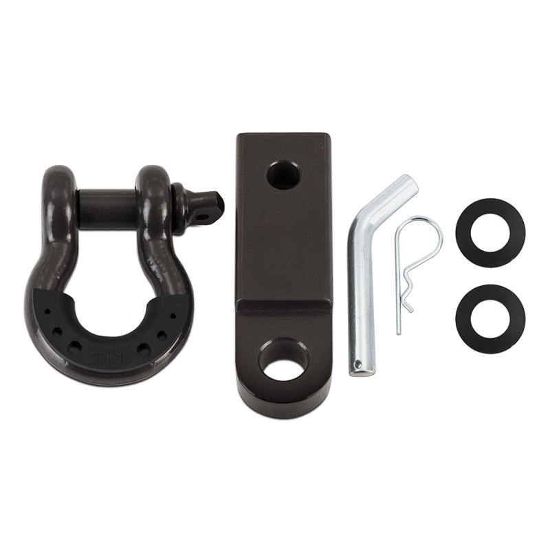 Borne Off-Road Borne Hitch Receiver and Shackle Set Black