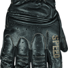 Speed and Strength Rust and Redemption Leather Gloves Black - Medium