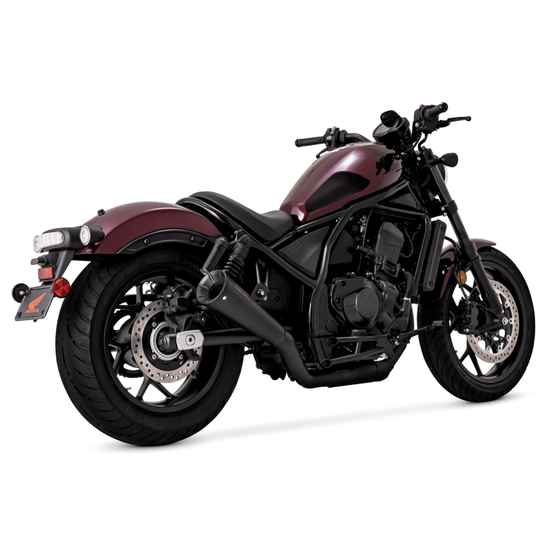 Vance & Hines HONDA Honda 21-22 Rebel 1100 S/O Black Slip-On Exhaust