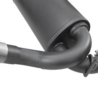 aFe Rebel Series 2.5in 409 SS Axle-Back Exhaust w/ Black Tips 2007+ Jeep Wrangler (JK) V6 3.6L/3.8L