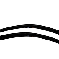 AVS 07-18 Jeep Wrangler (2 Door Only) Ventvisor Outside Mount Window Deflectors 2pc - Smoke