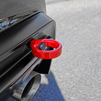 Perrin 2020 Toyota Supra Tow Hook Kit (Rear) - Red