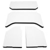 DEI 11-18 Jeep Wrangler JK 4-Door Boom Mat Headliner - 4 Piece - White