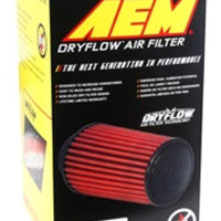 AEM 3.25 in DRY Flow Short Neck 9 in Element Filter