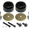 RockJock TJ/LJ Bump Stop Kit Rear w/ Polyurethane RockJock Bump Stops Aluminum Spacers Hardware