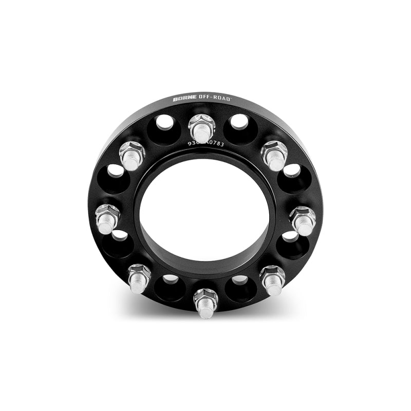 Borne Off-Road Wheel Spacers - 8X170 - 125 - 25mm - M14 - Black