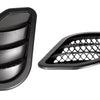 Daystar 2007-2018 Jeep Wrangler JK Hood Side Vent Kit Right and Left Black Pair