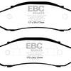 EBC 97-99 Jeep Cherokee 2.5 82mm High Rotors Greenstuff Front Brake Pads