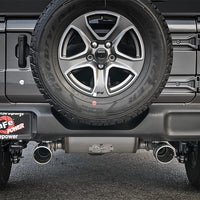 aFe Rebel Series 2.5in 409 SS Cat-Back Exhaust w/ Polished Tips 2018+ Jeep Wrangler (JL) V6 3.6L