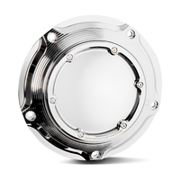 Performance Machine Vision Derby Cover W/Bezel - Chrome