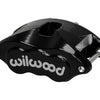 Wilwood Caliper-D52-Black Pwdr 1.25/1.25in Pistons 1.28in Disc