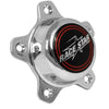 Race Star 5 Lug Cap Short Plastic Chrome (incl. Medallion & Screws)