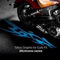 XK Glow 2pc CurbFX Film+Optic Tatoo Style