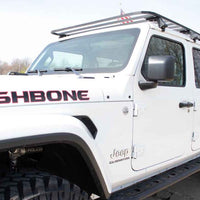 Fishbone Offroad 2020+ Jeep Gladiator Chase Rack W/Molle Panel