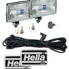 Hella 450 H3 12V SAE/ECE Fog Lamp Kit Clear - Rectangle (Includes 2 Lamps)