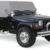 Rampage 1992-1995 Jeep Wrangler(YJ) Cab Cover With Door Flaps - Grey